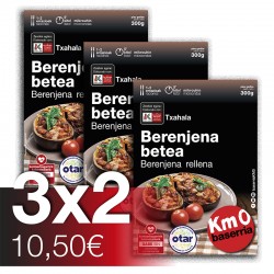 3x2 Berenjena Eusko Label...